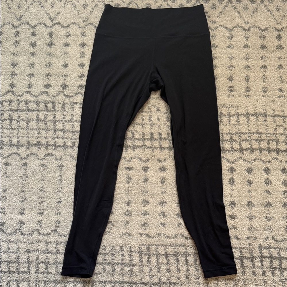 lululemon athletica Jet Black Leggings